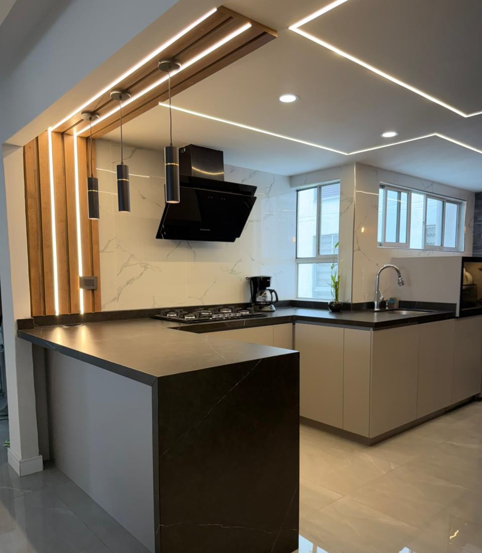 Cocina de lujo terminada por Cocinas de Lujo JD Cali